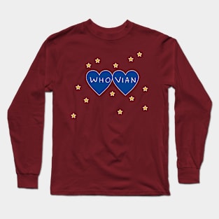 Whovian Hearts Long Sleeve T-Shirt